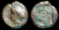 Syracuse in Sicily,  410-405 BC., Hemilitron, Calciati 16.