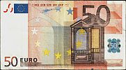 European Union, European Central Bank, Pick 4z. 50 Euro, 2002-2003 AD., Printer: Banque Nationale de Belgique, Belgium, T002G5-Z62940032829 Obverse 