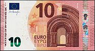 European Union, European Central Bank, Pick 21t. 10 Euro, 2019 AD., Printer: Central Bank of Ireland, Dublin, Ireland, T003I1-TA0544911736 Obverse 