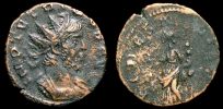 270 AD., Tetricus, Treveri mint, Ã† Antoninianus, Zschucke 279.