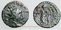 270-274 AD. and later, Tetricus I, irregular mint, Ã† Antoninianus, Pax type. 