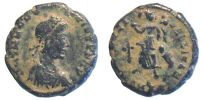 388-395 AD., Theodosius I., Cyzicus mint, Ã†4, RIC 26b/30a.