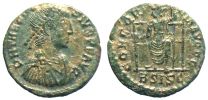 378-383AD., Theodosius I., Siscia mint, Ã†3, RIC 27d.