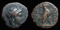 Antiochia ad Orontem in Syria,   170-168 BC., Antiochos IV Epiphanes, Trihemiobol, Babelon 589-597.