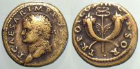  72-74 AD., Titus, Rome mint for circulation in Syria, Dupondius, RIC II (new) 762.