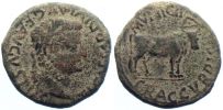 Graccurris in Hispania Tarraconensis,  14-37 AD., Tiberius, Ã† As, RPC 429.