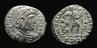 367-375 AD., Valentinian I, Siscia mint, Ã†3, RIC 14a xvi.