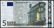 European Union, European Central Bank, Pick 8m(1). 5 Euro, 2009 AD. Printer: Valora S.A., Carregado, Portugal, U005B2-M14700755191 Obverse 
