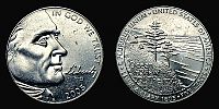 United States, 2005 AD., Bicentenary of the Lewis and Clark Expedition Commemorative, Denver mint, 5 Cents, KM 369.