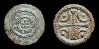 1116-1205 AD., Hungary, anonymous issue, Denar.