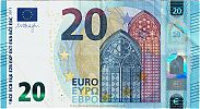 European Union, European Central Bank, Pick 22v. 20 Euro, 2015 AD., Printer: FÃ¡brica Nacional de Moneda y Timbre, Madrid, Spain, V005D2-VA3123889742 Obverse 