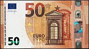 European Union, European Central Bank, Pick 23v. 50 Euro, 2017 AD., Printer: FÃ¡brica Nacional de Moneda y Timbre, Spain, V008G5-VA8910955694 Obverse 