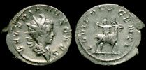 256-258 AD., Valerian II., Colonia mint, Antoninianus, RIC 3.