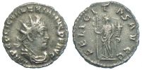 255-258 AD., Valerian, Rome mint, Antoninianus, GÃ¶bl 73d.
