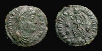 367-375 AD., Valens, Siscia mint, Æ3, RIC 15b xxvii.
