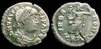 367-378 AD., Valens, Treveri mint, Siliqua, RIC 27e.