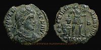 367-375 AD., Valens, Siscia mint, Ã†3, RIC 14b (xi). 