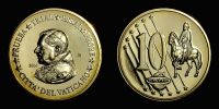 2006 AD., Vatican, Benedict XVI, modern fantasy strike by Bayerisches MÃ¼nzkontor / GÃ¶de, 10 "specimen" Cent.