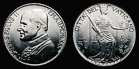 1980 AD., Vatican, John Paul II, Rome mint, 50 Lire, KM 145. 