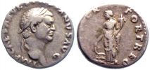  69-71 AD., Vespasian, denarius, Rome mint, RIC 4.