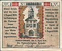 1920 AD., Germany, Weimar Republic, Augustenburg, Stadt, Notgeld, collector series issue, 1 Mark, Grabowski/Mehl 54.1b. Obverse
