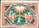 1922 AD., Germany, Weimar Republic, Bielefeld (city), Notgeld, collector series issue, 25 Mark, Grabowski/Mehl 103.14a var. Obverse 