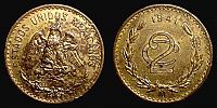 Mexico, 1941 AD., Mexico city mint, 2 Centavos, KM 419.