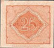 1920 AD., Germany, Weimar Republic, Westerburg (town), Notgeld, currency issue, 25 Pfennig, Grabowski W33.5b. 055633 Reverse 