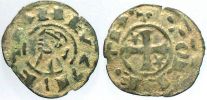 1158-1214 AD., Castilia, Alfonso VIII, Toledo mint, Dinero.
