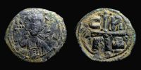 1068-1071 AD., Romanos IV, Constantinopolis mint, Sear BC 1866.