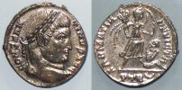323-324 AD., Constantinus I., Treveri mint, Follis, RIC 435.