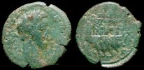 176-177 AD., Marcus Aurelius, Rome mint, As, RIC 1195.
