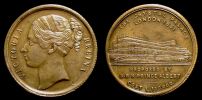 1851 AD., Great Britain, International Exhibition, Brass Medal, BHM 2469.