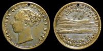 1851 AD., Great Britain, International Exhibition, Brass Medal, BHM 2443.