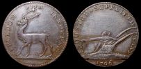 1796 AD., England, Middlesex, political and social series token, Halfpenny Token, D&H 1041.