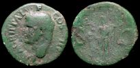  37-41 AD, Gaius for Agrippa, Ã† As, Rome mint, RIC 58.