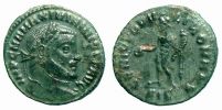 305 AD., Galerius, Siscia mint, Quarter-Follis, RIC 146.