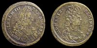 1677-1694 AD., German States, Nuremberg?, counter.