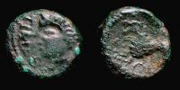 Remi in Gallia,   80-40 BC., Reims region, Ã† 17, DT 594.