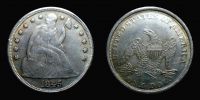 United States, 1845 AD., modern fake, 1 Dollar, cf. KM 71.